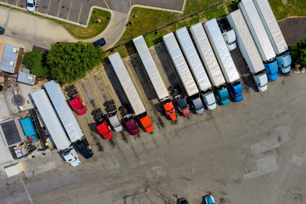 How to open a commercial truck parking lot?