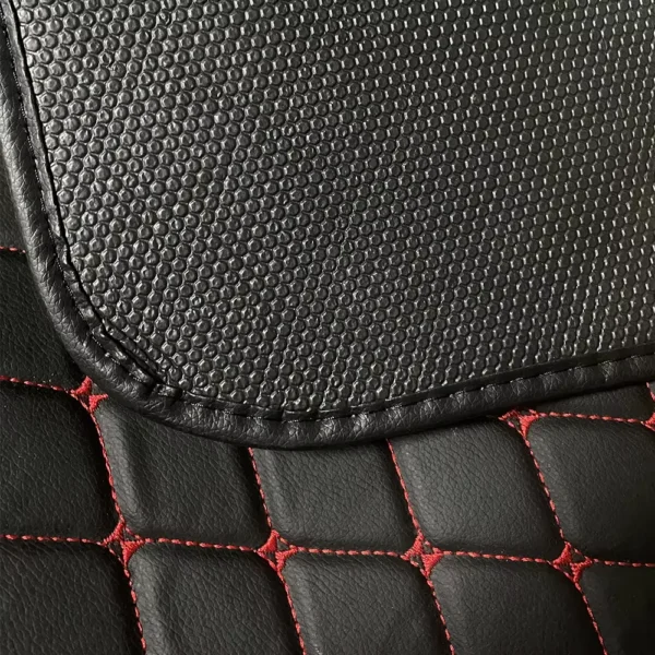4pcs Laser Leather Luxury Floor Mats - Image 2