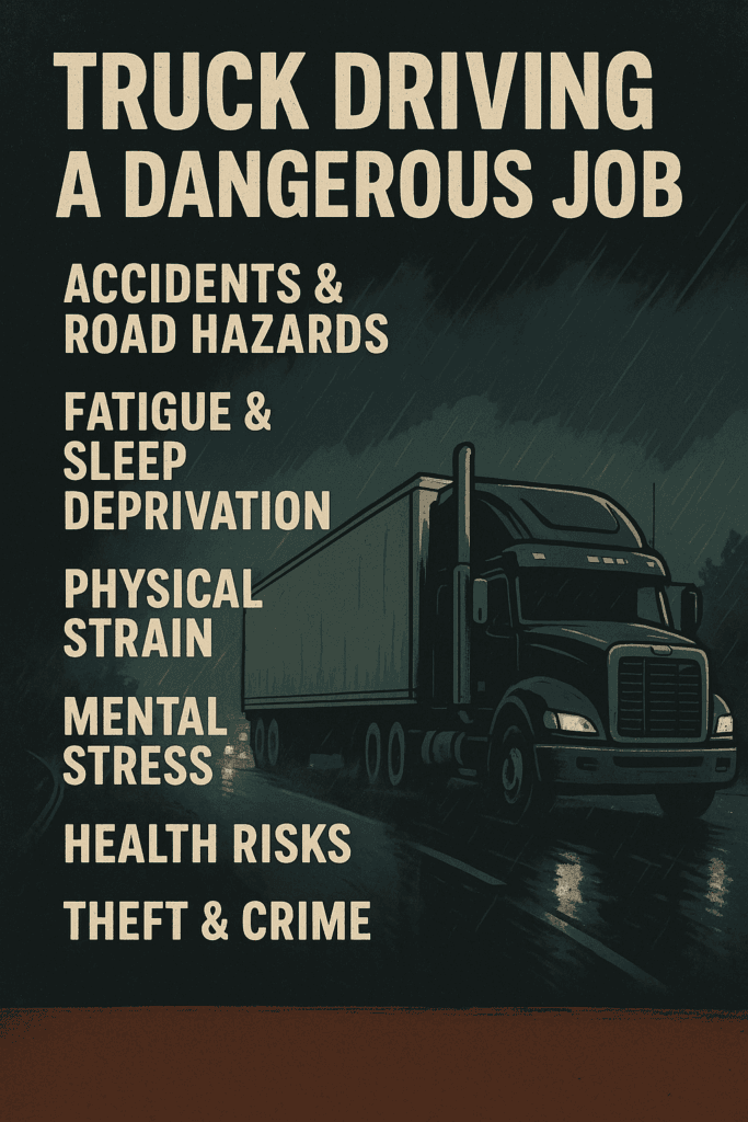 is truck driving a dangerous job